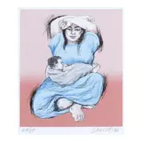 Benedicto Cabrera, Mother and Child, print 66/80