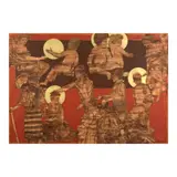 Edsel Moscoso, Santo Niño Series, mixed media