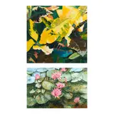 a.) Payte <br & >b.) S. Capili, A Pair of Paintings, b.) Untitled <br />signed (lower right) <br />oil on canvas <br />30" x 31 1/2" (76 cm x 80 cm)