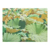 Loy Laurente, Lotus #2, oil on canvas