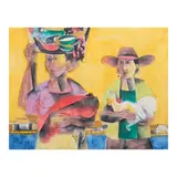 Angelito Antonio, Family, oil on canvas