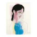 Marcel Antonio, Pearl, pencil and pastel on paper