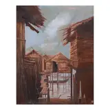 Ernie Po, Untitled, oil on canvas