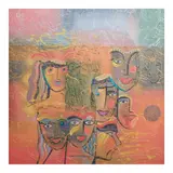 Manuel Baldemor, Joyous Feeling, mixed media on canvas