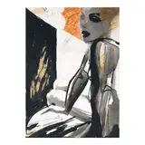 Nunelucio Alvarado, Untitled, watercolor on paper