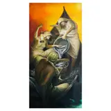 Bon Mujeres, Biyaya VIII, oil on canvas