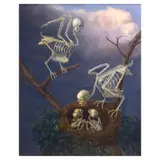 Sandra Yagi, The Feeding, oil on panel