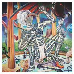 Melvin C. Guirhem, Untitled, acrylic on canvas