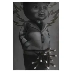 Eliezer John Cabangon, Hollow Point, acrylic on canvas