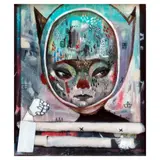 Reen Barrera, Yes, mixed media on canvas