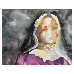 Mark Justiniani, Untitled, watercolor on paper