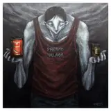 Cedrick Dela Paz, Presyo Halaga, acrylic on canvas and found<br /> objects on resin