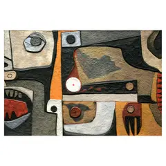 Paul Magisa, Untitled, mixed media