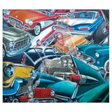 Raul Jorolan, Muse on Wheels, oil on canvas