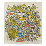 Larry Alcala, People's Power, serigraph 7/201