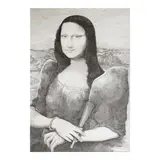 Alex Navarro Uy, Monalisa (Pinay Style), lithograph