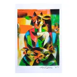 Angelito Antonio, Sabongero, pigment ink on 100% cotton archival paper 10/20