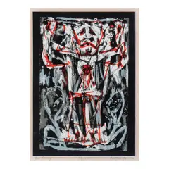 Alfonso A. Ossorio, Good Friday, serigraph