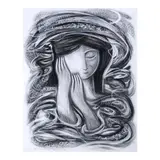 Untitled by Francisco Tejada Nacion Jr., pastel on paper, sold Jul 2024