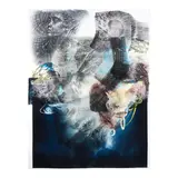 Benjie Torrado, Migration II Relief, engraving drypoint monotype lithograph with hand-colored watercolor