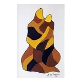 Hernando R. Ocampo, Untitled, oil on paper