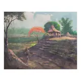 Romeo Enriquez, Kubo, oil on canvas
