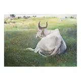 Agustin Goy, Taurus, watercolor on paper