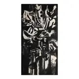 Abstract by Federico Aguilar Alcuaz, watercolor on paper, sold Jul 2024