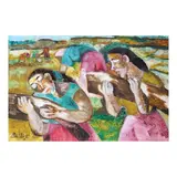 Norma Belleza, Harvest, oil on canvas