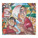 Norma Belleza, Si Totoy, oil on canvas