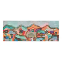 Manuel Baldemor, Binyagan, acrylic on canvas