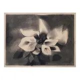 Plant Series by Mauro Malang Santos, charcoal on paper, sold Jul 2024
