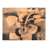 Untitled by Mauro Malang Santos, charcoal on paper, sold Jul 2024