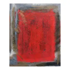 Augusto Albor, Abstract, acrylic on canvas