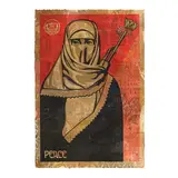 Shepard Fairey<br & >, Revolutionary Muslim Woman, screen print 6/20