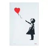 Girl with Balloon by Banksy, Banksy authorized print, sold Jul 2024