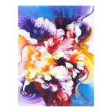 Rustom “Ombok” Villamor, Bloom Unleash, acrylic on canvas