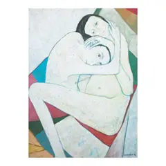 Jayson Oliveria, Nude, oil on canvas