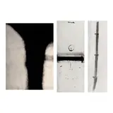a.) Untitled b.) Afternoon By The Bay, Catching Dreams, Flying Kite I c.) Rhythmic Lines in Black and White No. 2 by a.Unidentified Artist<br & > b-c.Roberto M.A Robles, a.charcoal on paper <br /> b.acrylic on paper (diptych) <br /> c.acrylic on paper, sold Jul 2024