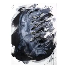 Aldrine Alarcon, Untitled, acrylic on canvas