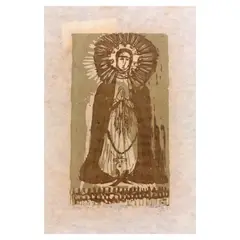 Patron Saint of the Philippines by Mario Parial, print, sold Apr 2024
