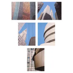 Five Framed Photographs of New York Buildings by Alex Van Hagen, <br />c.) handsigned and dated 2008 (lower right)<br /> numbered 1/5<br /> 22 1/2" x 17" (57 cm x 43 cm)<br /><br /> d.), sold Apr 2024
