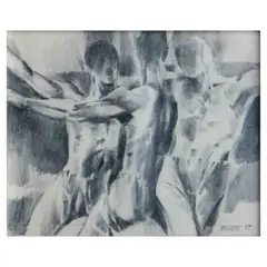 Cesar Legaspi, Nude, pencil on paper