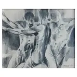 Cesar Legaspi, Nude, pencil on paper