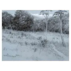Romulo Galicano, Untitled, charcoal on paper