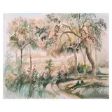 Leonardo Hidalgo, Trees, watercolor on paper