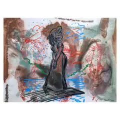 Rm de Leon, Wendy, acrylic on paper