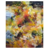 Edwin Wilwayco, Moving Mountains, mixed media on paper