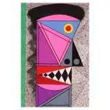 Nunelucio Alvarado, Nawong Series, mixed media on paper