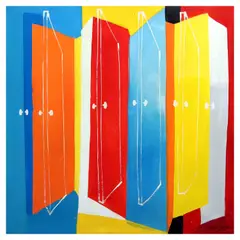 Rene Robles, Untitled, acrylic on canvas